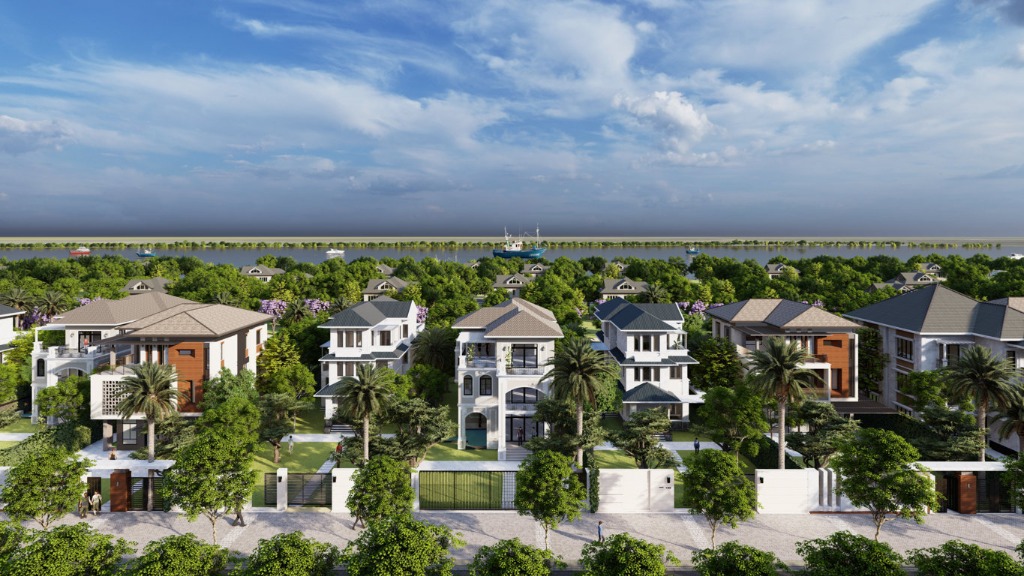 Mẫu nhà ở dự án Khu đô thị mới Cồn Khương - Mẫu 04